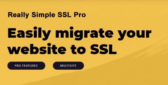 Really Simple SSL Pro - Improve Security with Really Simple SSL Pro